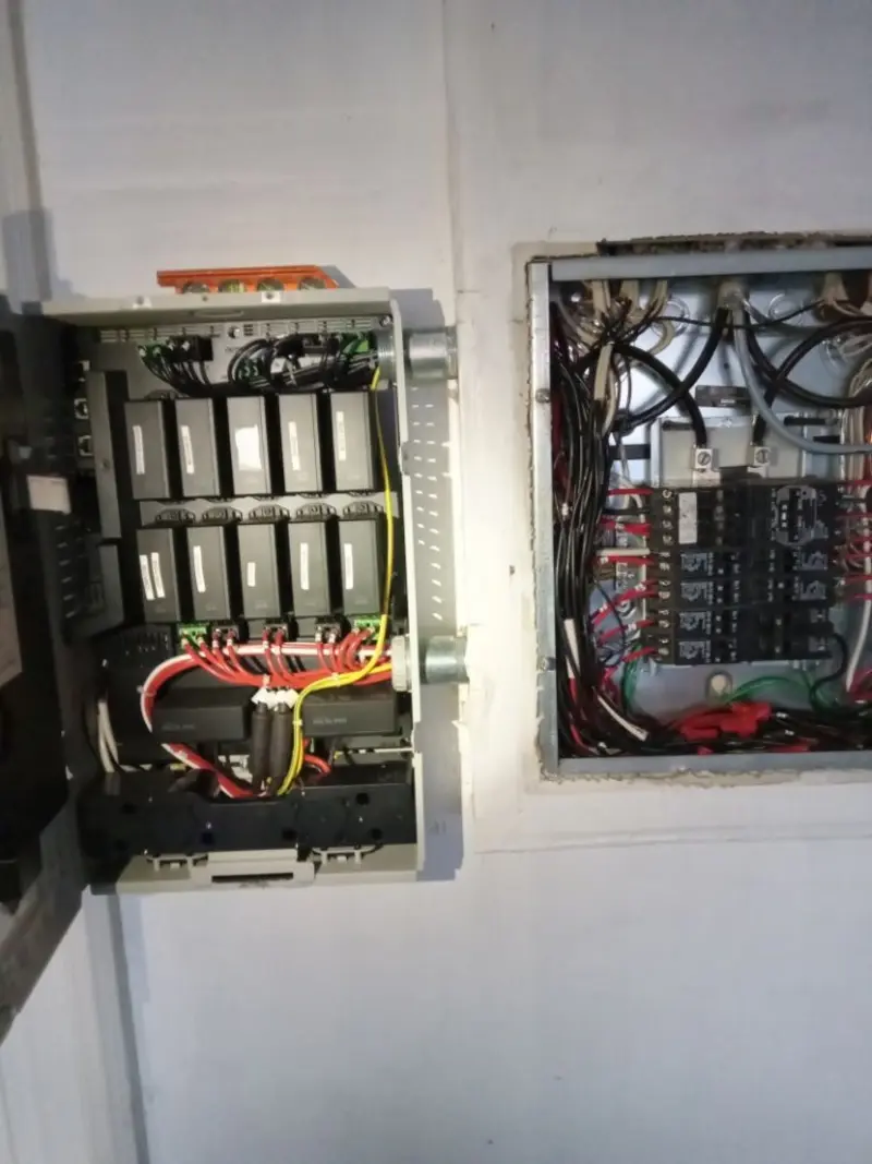 Electrical panel upgrade completed for Indoor Lighting Installation in Mattawan
